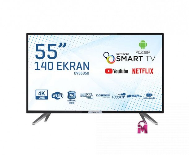 ტელევიზორი Onvo 55'' OV55350 Android TV / 55 inches (140სმ)