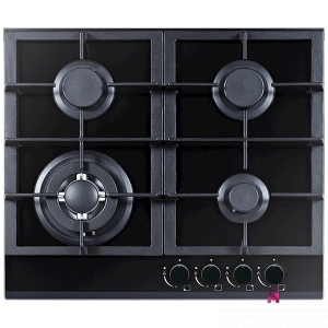 ჩასაშენებელი ქურის ზედაპირი Franko FBH-6041GB Black