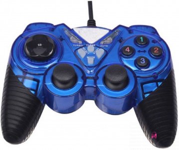 ჯოისტიკი ანალოგით+ვიბრაცია MICROKINGDOM  DOUBLE SHOCK CONTROLLER