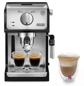 ყავის აპარატი DeLonghi Compact Manual Espresso Pump Coffee Machine (ECP35.31) / 1100 W